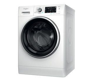 Свободностояща пералня с предно зареждане Whirlpool: 8,0 кг - FFD 8448 BCV EE