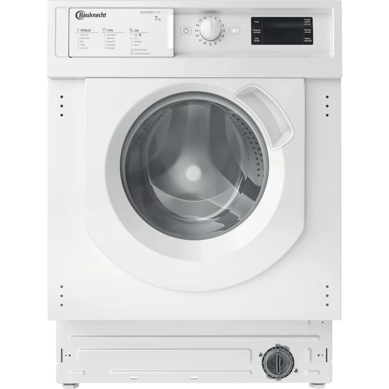 Bauknecht Waschmaschine Einbaugerät BI WMBG 71483E DE N Weiss Frontlader D Frontal