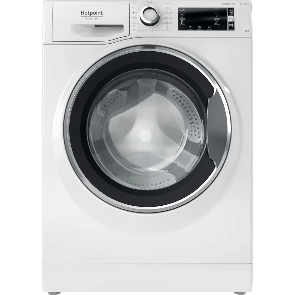 Hotpoint_Ariston Máquina de lavar roupa Livre Instalação NLCD 945 WC A EU N Branco Carga Frontal B Frontal