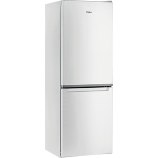 Whirlpool Šaldytuvo / šaldiklio kombinacija Laisvai pastatomas W5 711E W 1 White 2 doors Perspective