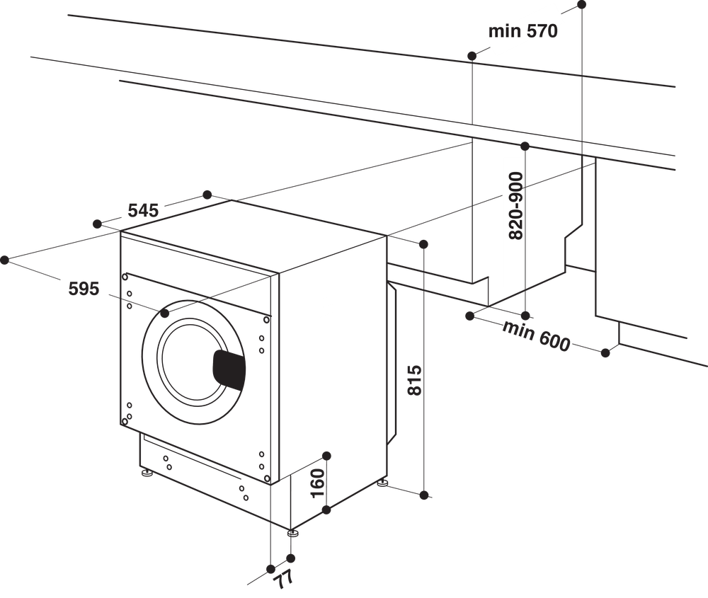 Pralka Do Zabudowy Whirlpool - BI WMWG 81484 PL | Whirlpool Polska