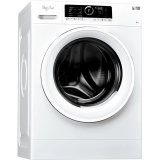 Whirlpool Máquina de lavar roupa Livre Instalação FSCR 80422 Branco Carga Frontal A+++ Perspective