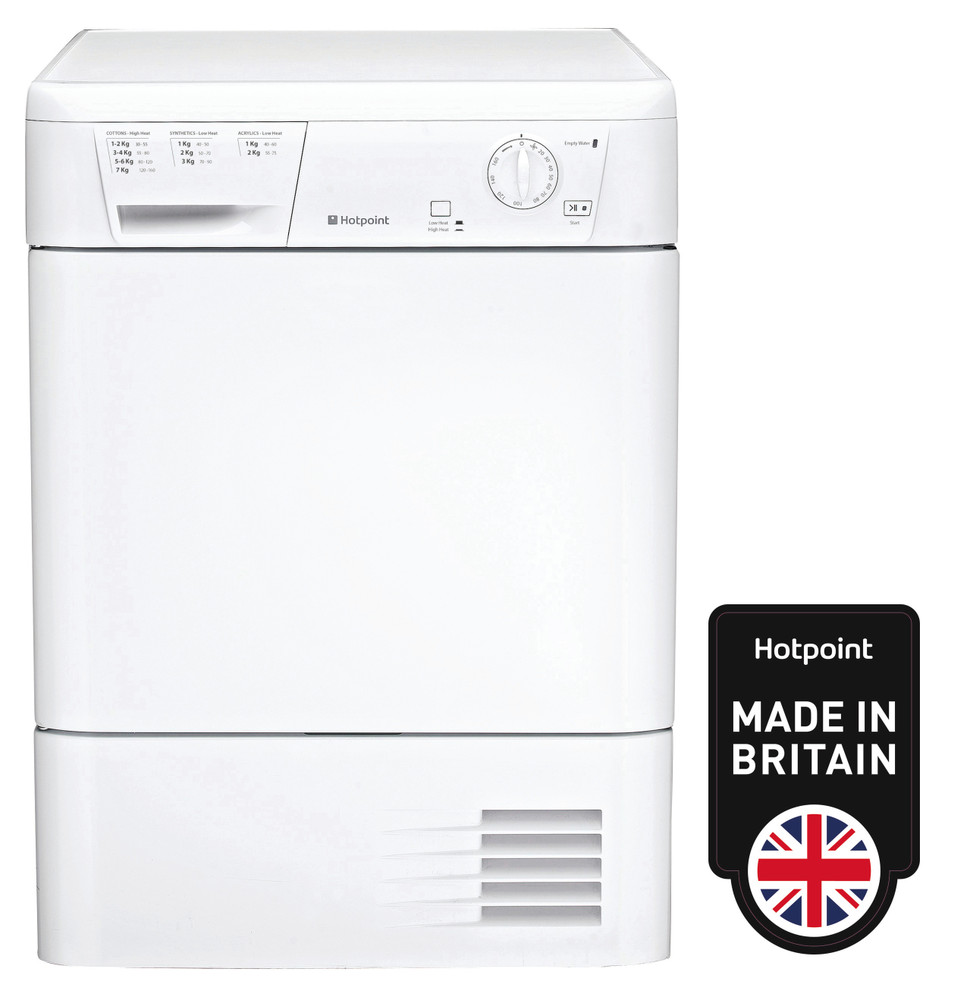 Freestanding Tumble Dryer Hotpoint FETC 70B P (UK) | Hotpoint