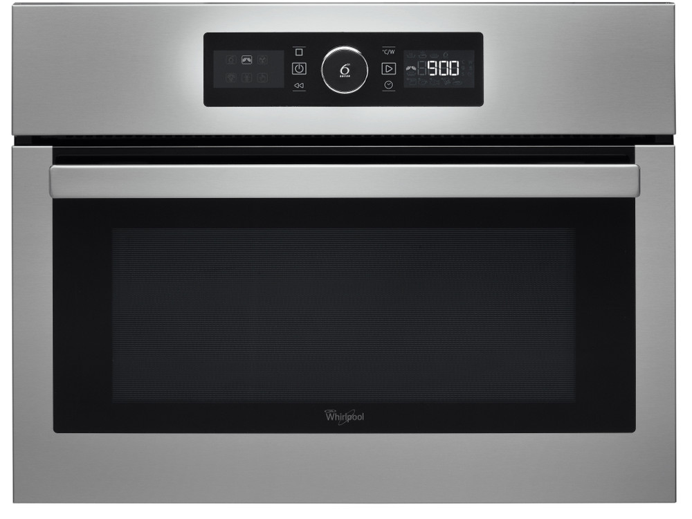 Whirlpool Microwave Built-in AMW 505/IX Stainless steel Electronic 40 MW-Combi 900 Frontal