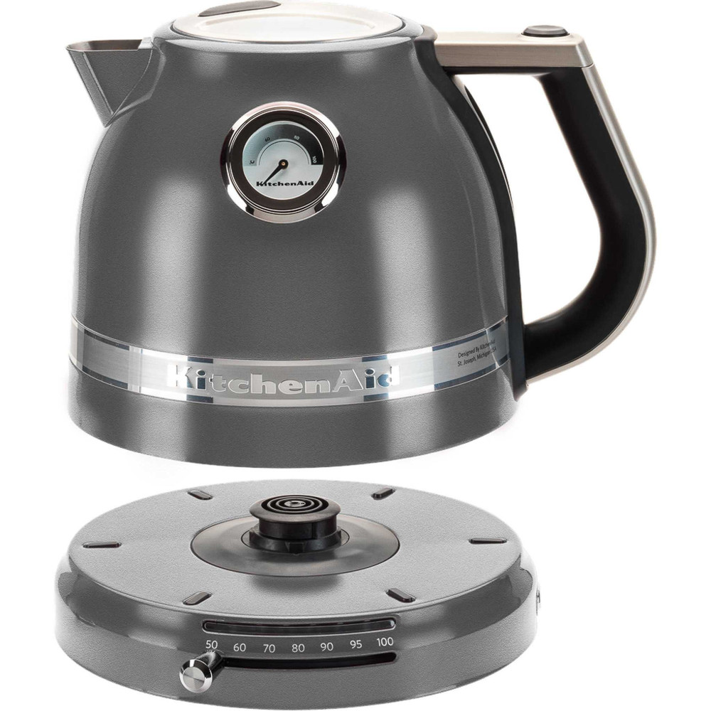 VARIABLE TEMPERATURE KETTLE 1.5L ARTISAN Imperial grey KitchenAid IE