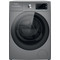 Whirlpool Washing machine Samostojeći W6 W945SB EE Srebrna Prednje punjenje B Perspective