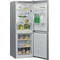 Whirlpool Šaldytuvo / šaldiklio kombinacija Laisvai pastatomas W5 721E OX 2 „Optic Inox“ 2 doors Perspective