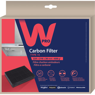 Uhlíkový filter Typ 15