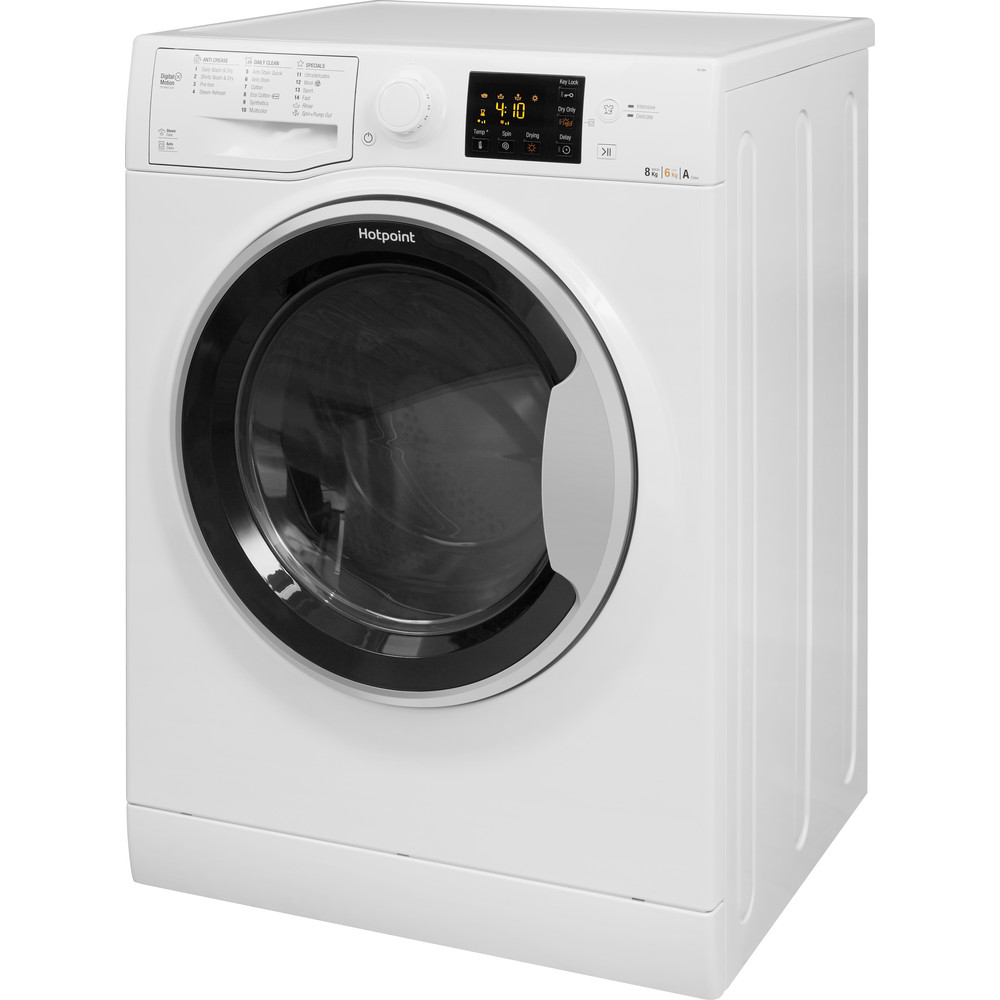 Hotpoint freestanding washer dryer 8kg RG 864 S UK Hotpoint