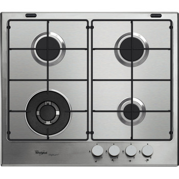 Whirlpool Piano cottura GMA 6421/IXL Inox GAS Frontal