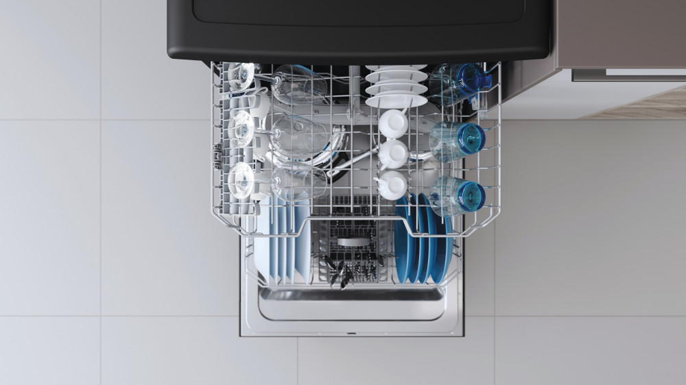 Indesit DFE 1B19 B UK Dishwasher - Black - DFE 1B19 B UK