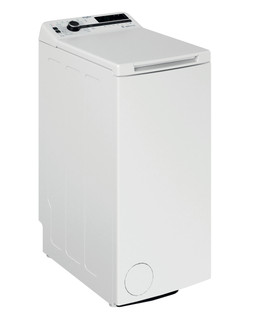 Fritstående Whirlpool-vaskemaskine med topbetjening: 7,0 kg - TDLR 7222BS NX/N