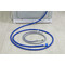 Cold water inlet hose with safety system