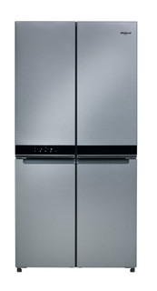 Whirlpool side-by-side american fridge: inox color - WQ9 B1L UK