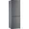 Whirlpool Külmik-sügavkülmik Vabaltseisev W5 711E OX 1 Optiline roostevaba teras 2 doors Perspective
