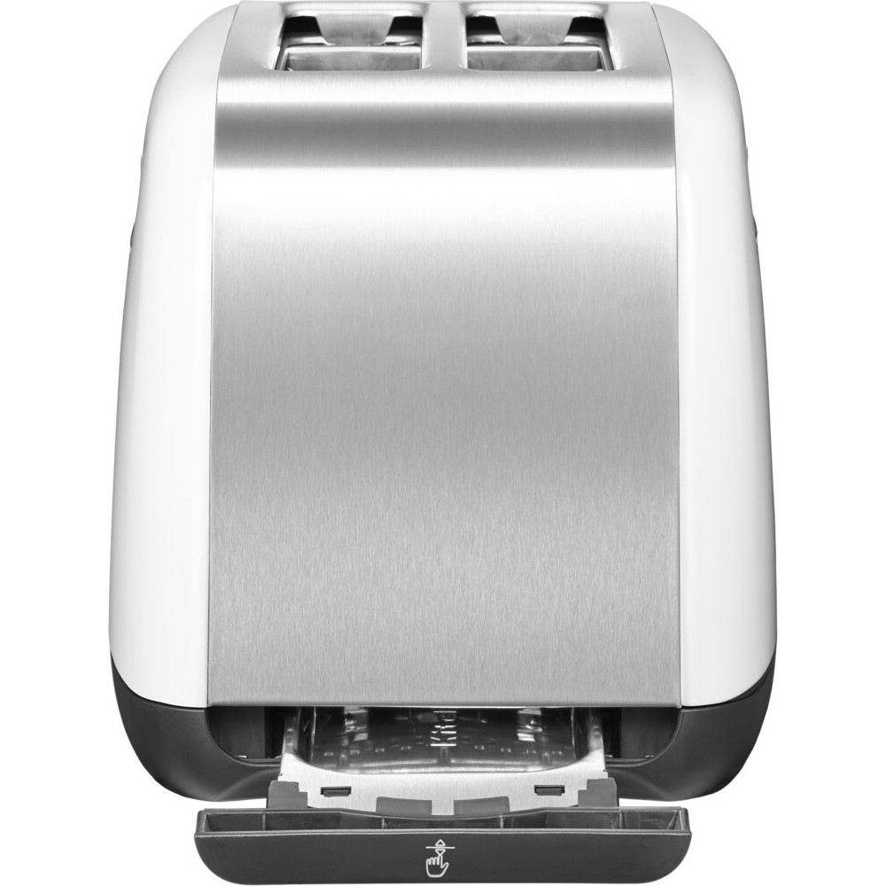 Kitchenaid Toaster Free-standing 5KMT2115BWH White Perspective open