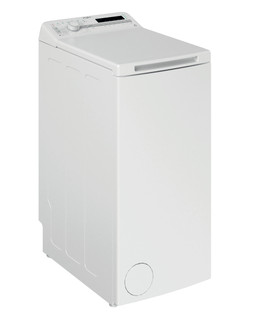 Fritstående Whirlpool-vaskemaskine med topbetjening: 6,0 kg - TDLR 6040S EU/N