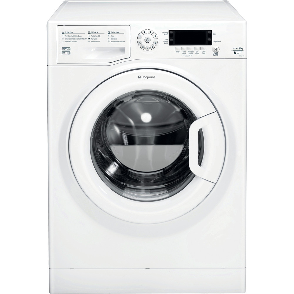 Hotpoint freestanding front loading washing machine: 9kg - WMJLD 943P ...