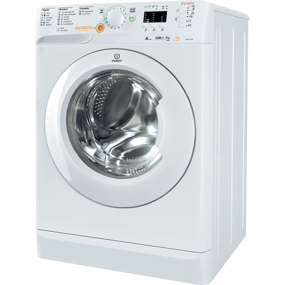 Freestanding Washer Dryer Indesit Xwda 751480x W Uk Indesit Uk