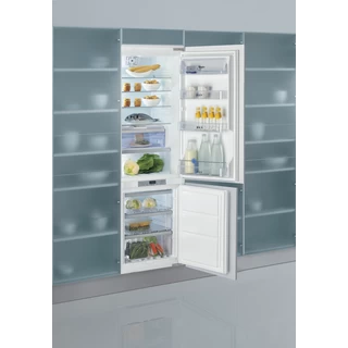 Whirlpool Combinación de frigorífico / congelador Encastre ART 866/A+ Blanco 2 doors Lifestyle perspective open