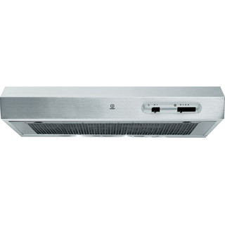 Indesit Dampkap Inbouw ISLK 66 LS X Inox Vrijstaand Mechanisch Frontal