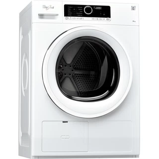 Whirlpool Dryer HSCX 90310 White Perspective