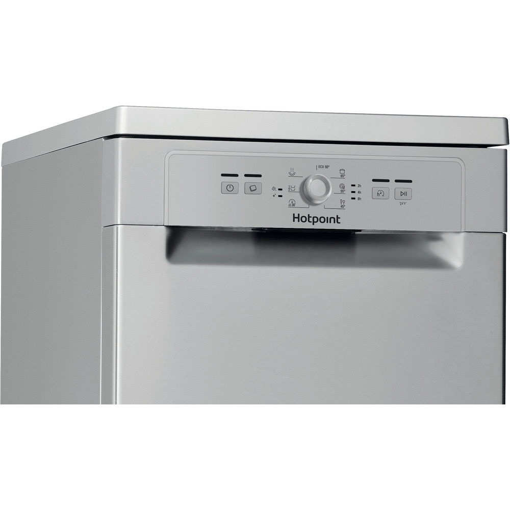 Hotpoint Aquarius HSFE 1B19 S Dishwasher Silver Hotpoint