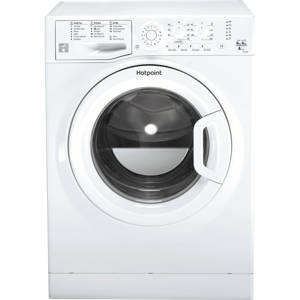 Freestanding Washer Dryer Hotpoint FDEU 9640 P UK | Hotpoint