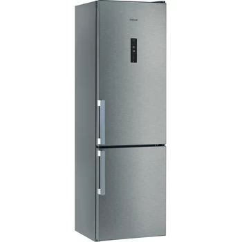 Whirlpool Холодильник з нижньою морозильною камерою. Соло WTNF 923 X Дзеркальний/нержавіюча сталь 2 двері Perspective
