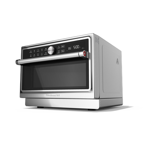 Kitchenaid Microwave Free-standing KMQFX 33910 (UK) Inox Electronic 33 MW-Combi 1000 Perspective