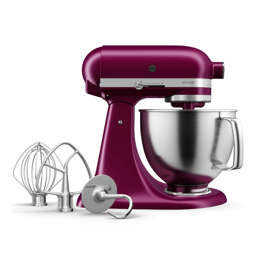 MIXER TILTHEAD 4.7L ARTISAN BY YOU Beetroot KitchenAid UK