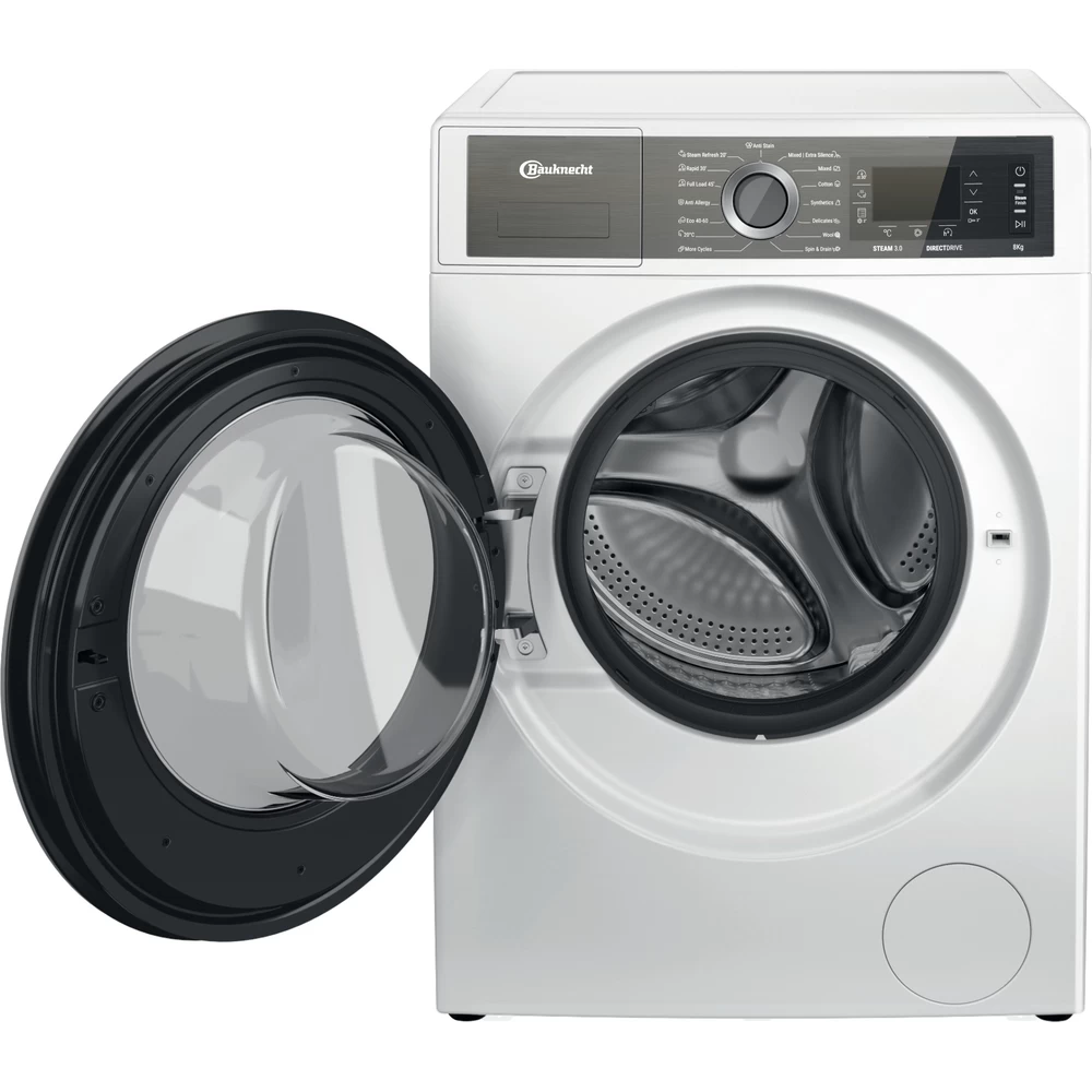 Bevægelse køleskab suffix Bauknecht vaskemaskine med frontbetjening: 8,0 kg - B6 W845WB EE | Bauknecht  Denmark