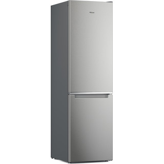 Whirlpool Šaldytuvo / šaldiklio kombinacija Laisvai pastatomas W7X 93A OX 1 „Optic Inox“ 2 doors Perspective