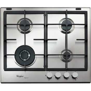 Whirlpool Piano cottura GMA 6422/IXL Inox GAS Frontal