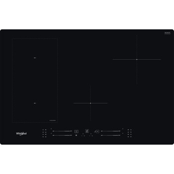 Whirlpool Piano cottura WL S3777 NE Nero Induction vitroceramic Frontal