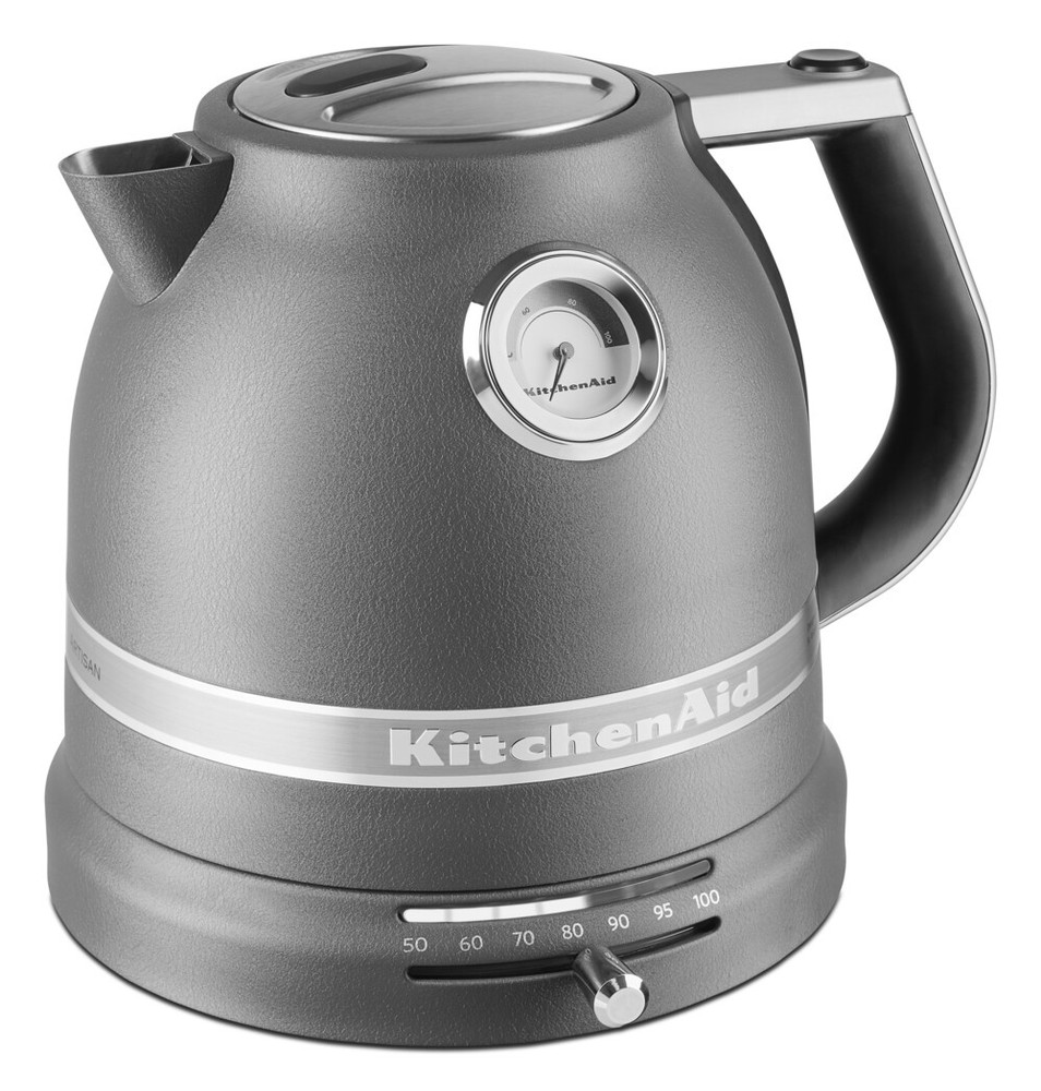 Variable Temperature Kettle 1.5L Artisan Imperial grey KitchenAid UK