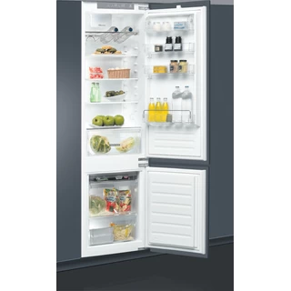 Whirlpool Холодильник з нижньою морозильною камерою. Вбудований (-а) ART 9812/A+ SF Білий 2 двері Perspective open