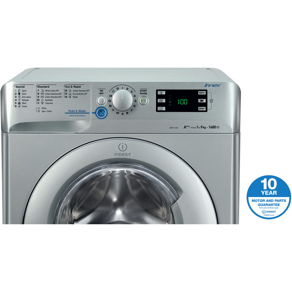 Freestanding Washing Machine Indesit Xwe 91483x S Uk Indesit Uk