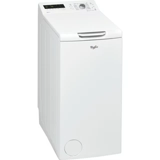 Whirlpool Tvättmaskin Fristående AWEco 9660 White Top loader A+++ Perspective