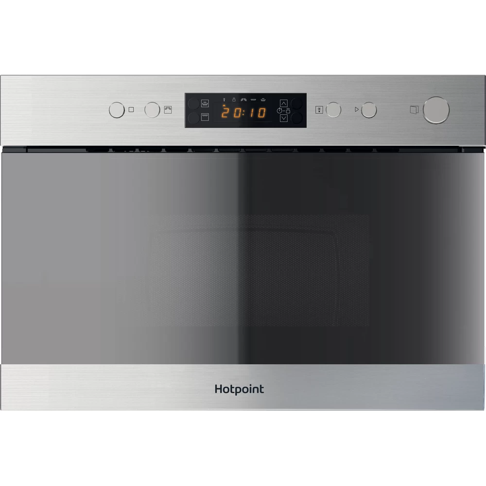 Hotpoint Microwave Built-in MN 314 IX H Stainless Steel Electronic 22 MW+Grill function 750 Frontal