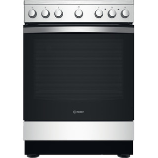 Indesit Cucina con forno a doppia cavità IS67V5PCX/E Inox Elettrico Frontal