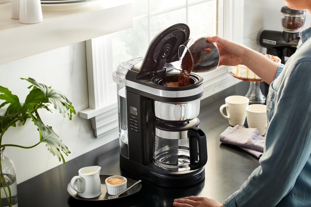 kitchenaid 5kcm1204bob filter coffee machine