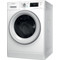 Whirlpool Kuivaava pesukone Vapaasti sijoitettava FFWDB 864369 SV EE Valkoinen Edestä täytettävä Perspective