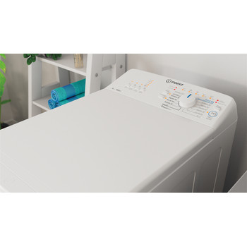 Indesit BTW L60300 SP/N lavadora Carga superior 6 kg 1000 RPM D Blanco