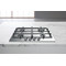 Whirlpool Μονάδα εστιών TGML 660 IX Inox Γκαζιού Frontal