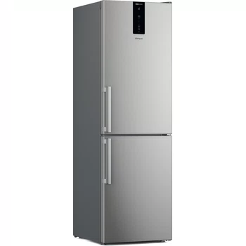 Whirlpool Холодильник з нижньою морозильною камерою. Соло W7X 82O OX H Optic Inox 2 двері Perspective