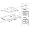 Whirlpool Hob AKT 8130 BA Black Radiant vitroceramic Frontal