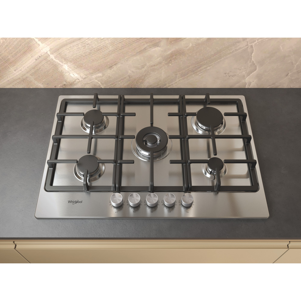 Gaskookplaat Whirlpool TKRL 761 IX K European Appliances Belgium NV