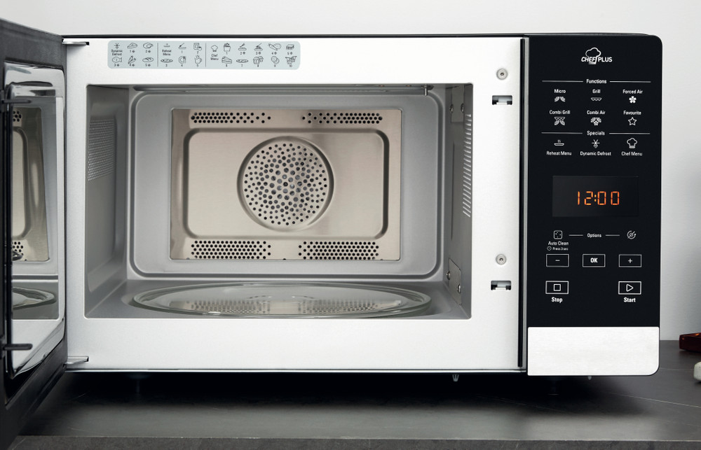 Hotpoint Freestanding Microwave Oven: Black - MWH 2734 B | Hotpoint