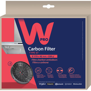 Uhlíkový filtr typ 57